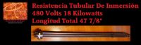 RESISTENCIA TUBULAR INMERSION POSSENTI HEAT